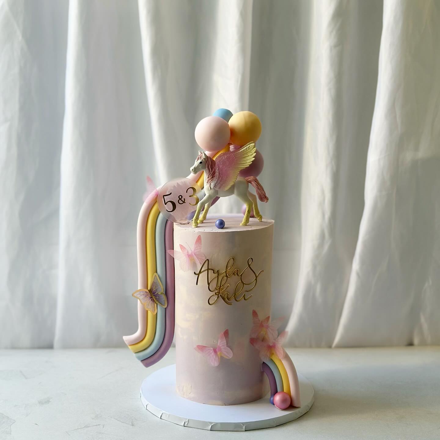 Children's birthday cake design 4